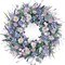 Spring Wreaths for Front Door, 22 Inchs Spring Daisy Wreath Summer Wreath with Floral Lanvender for Indoor Outdoor Wall Porch Window Decor and Festival Celebration